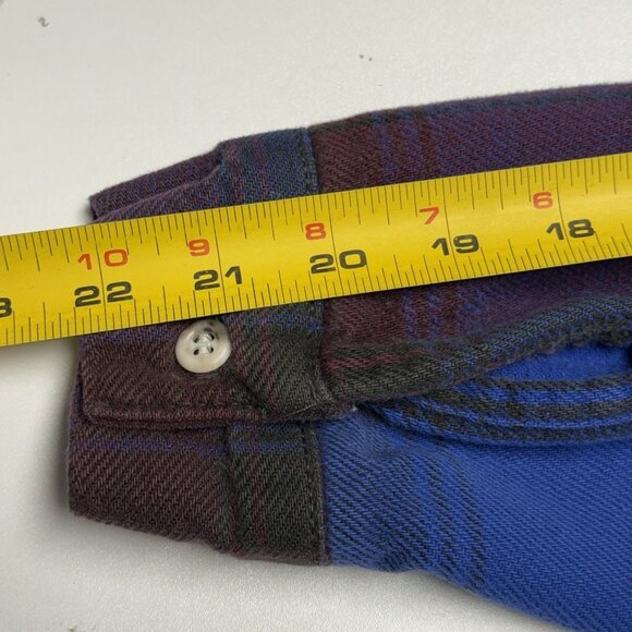 Vintage Five Brother Flannel Shirt Mens Medium 21.5x26.5 Heavyweight USA - Picture 13 of 13